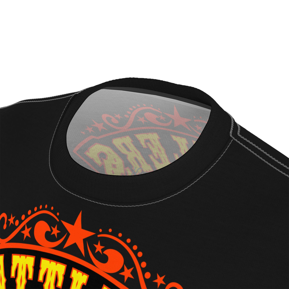 Rattlers Saloon Snake Logo Tee — Vintage Biker 66 Graphic Shirt