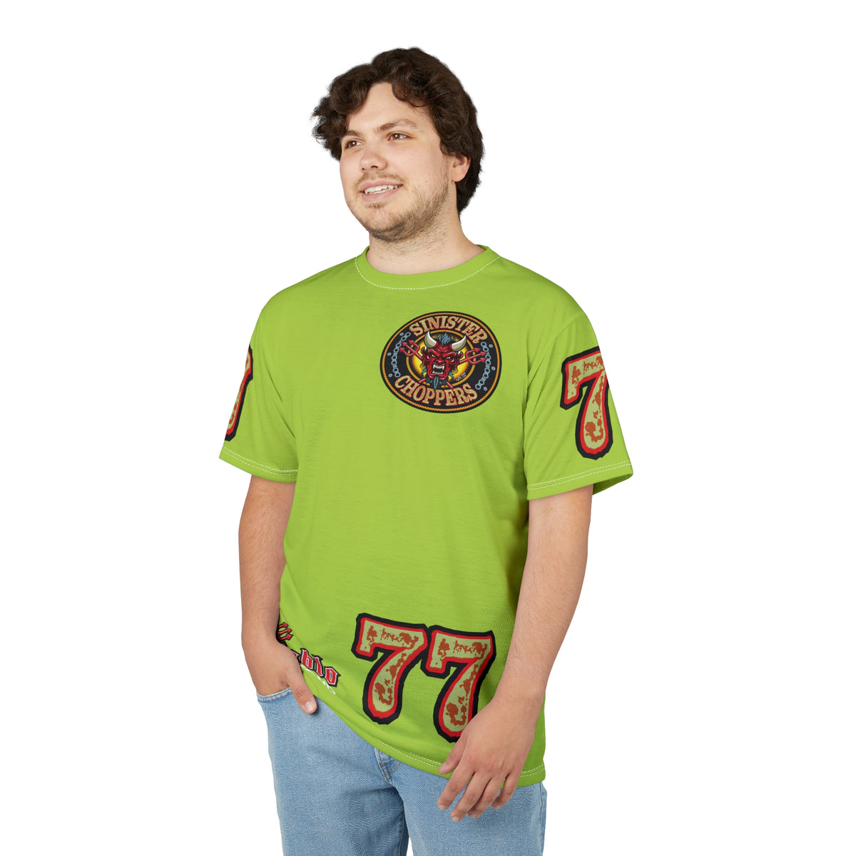 SRT Sinister Choppers HIVIZ SPECIAL SUPER RIDING TEE— Ride Cool Look Cool in our Best Super Tee
