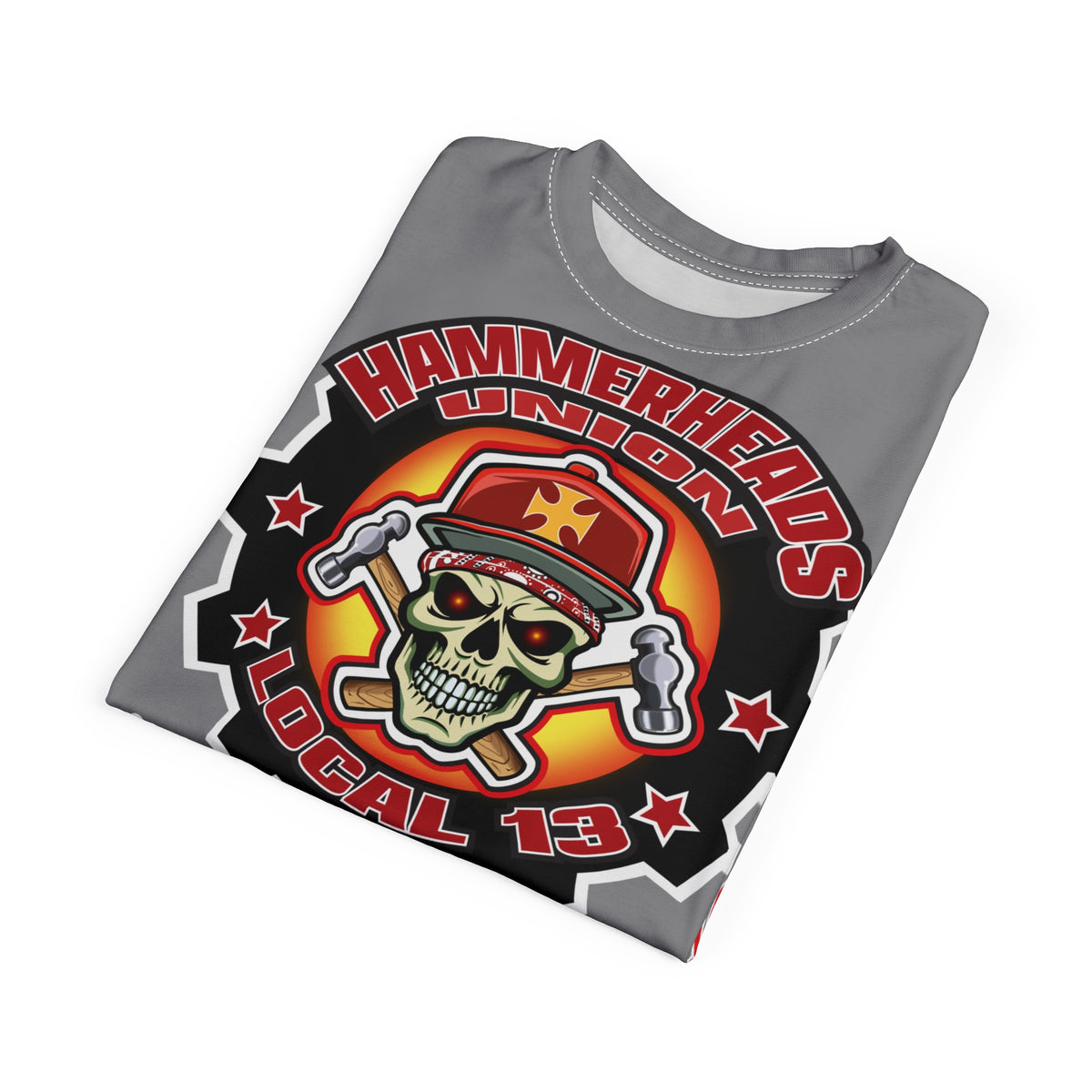 Hammerheads Union Local 13 Motorcycle Super T - Colourful High Visibility T-Shirts