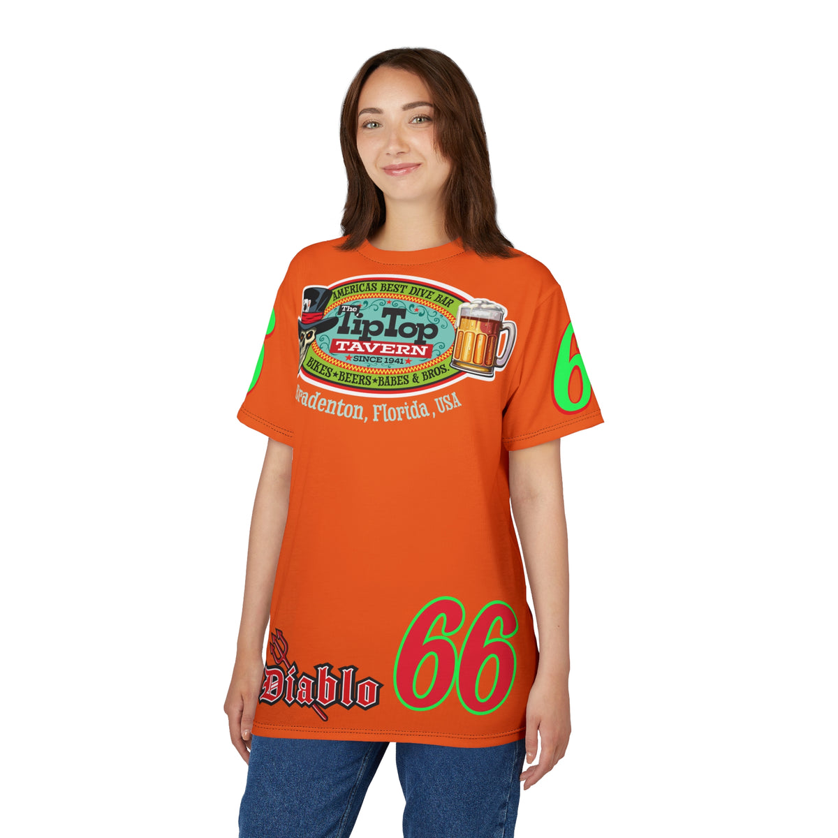 Tip Top Tavern Ace of Spades Super Tee - America's Best Dive Bar - Bikes Beers Babes & Bros.