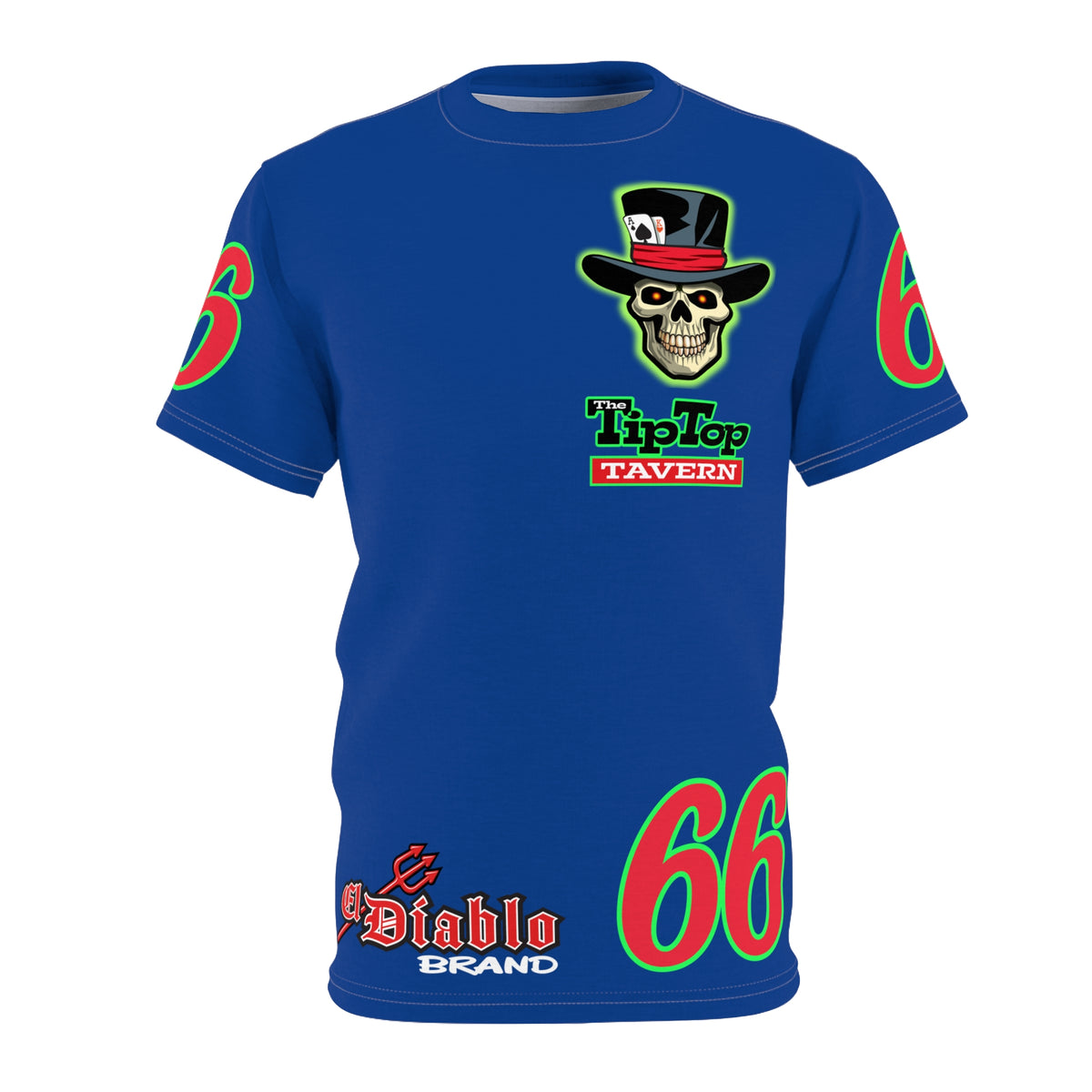 SRT Tip Top Tavern Dive Bar Super Riding Tee (*Limited Edition) - Florida's Best Dive Bar, Bikes Beers Babes & Bros. - Honouring Biker Bar Tee