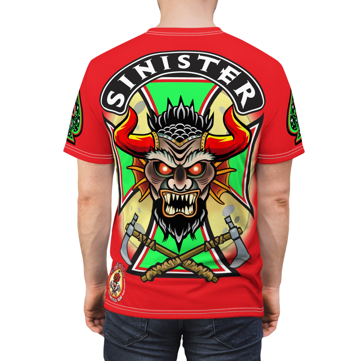 Sinister Choppers HiViz Super Tee - The Very Best Motorcycle Riding Super Tee !!!!!