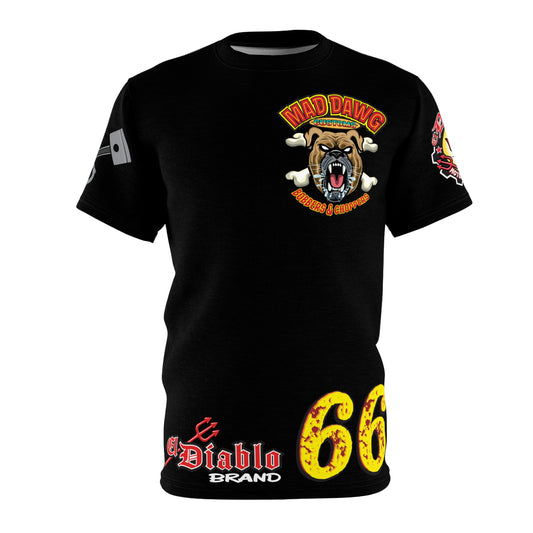 SRT Mad Dawg Custom Bobbers & Choppers Highest Quality Motorcycle Riding Tee Shirt