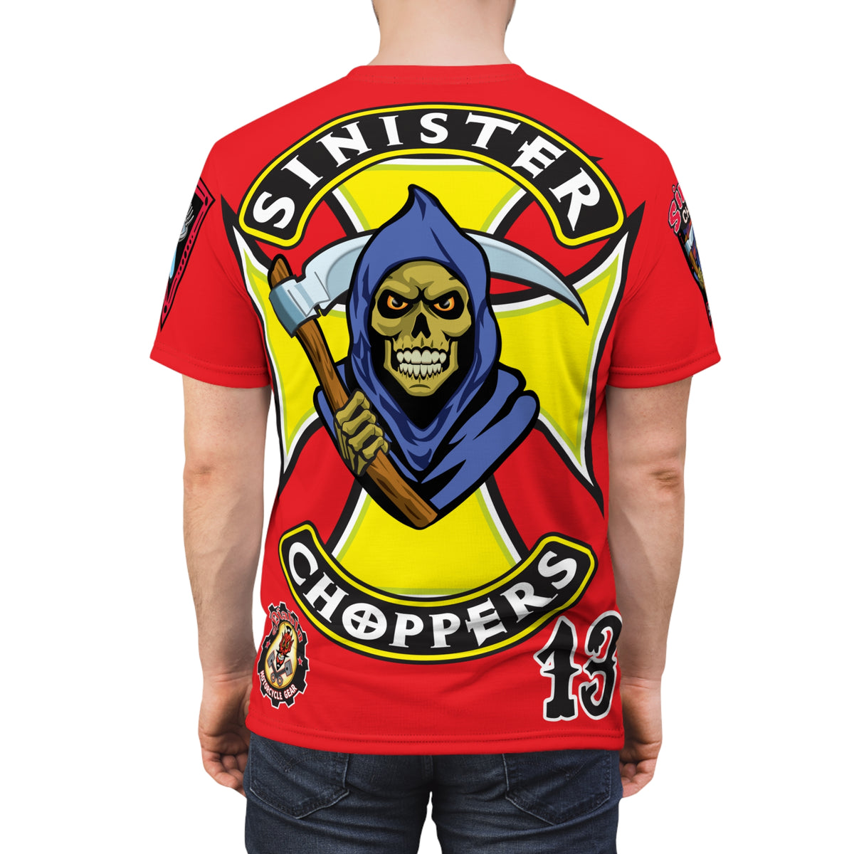Sinister Choppers HiViz Super Tee - High Performance Motorcycle Riding Gear