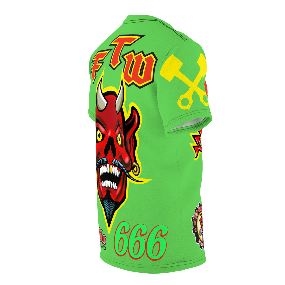 Very Special  FTW Motorcycle Riders HiviZ Super Tee - Edgy Graphics - Show Your Attitude in Style