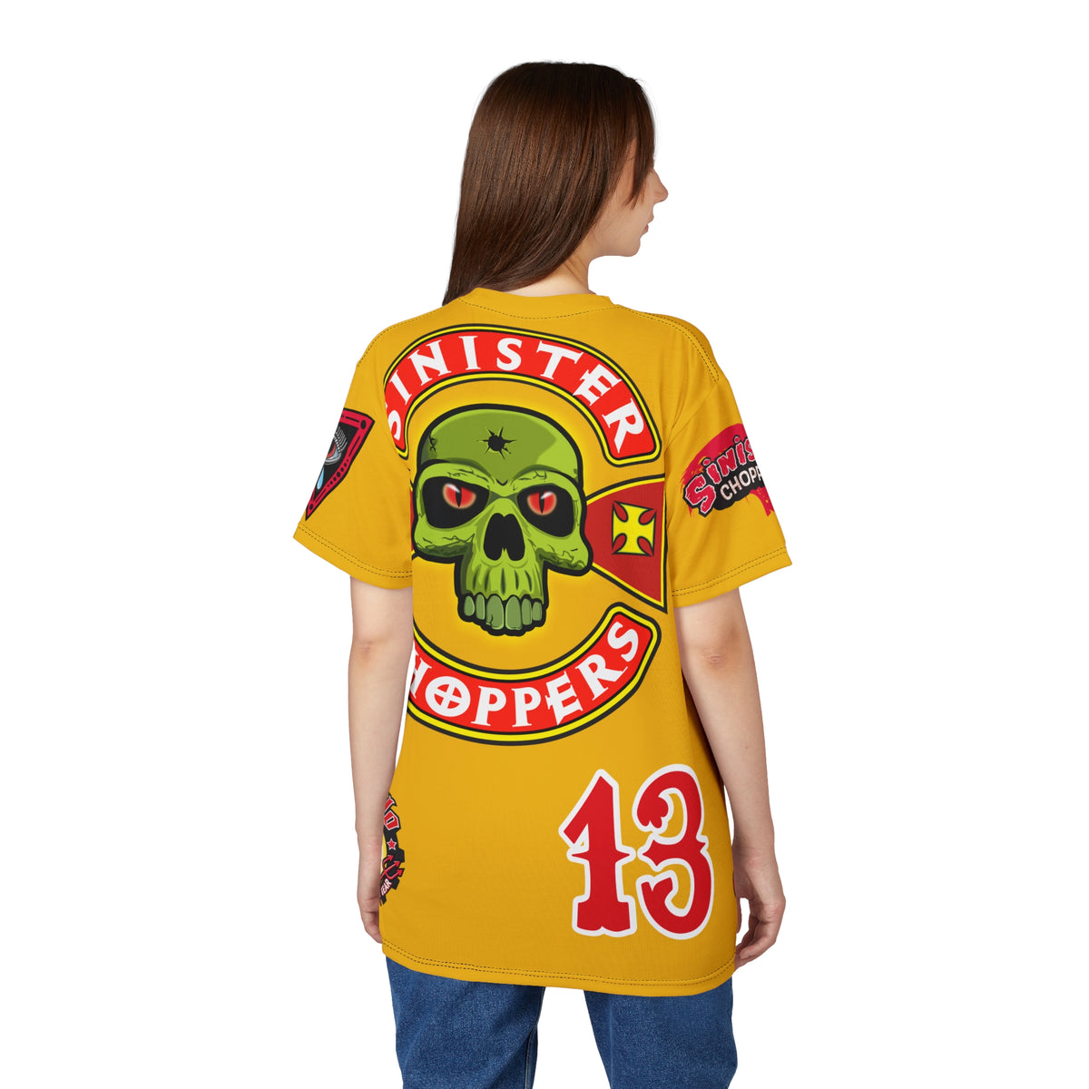 Sinister Choppers  Custom Designed HiViz Super Tee