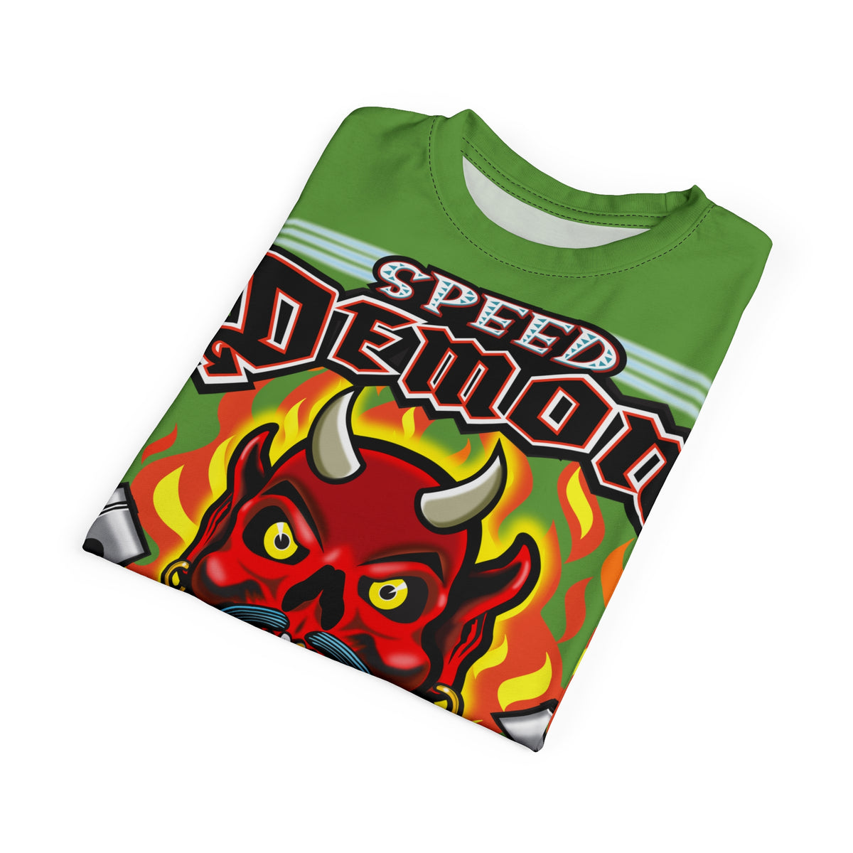Speed Demon Custom HiViz Unisex Tee - Bold Graphic Harley Enthusiast Super T
