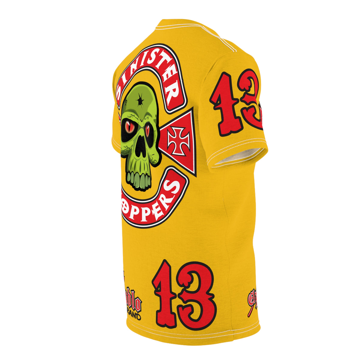SRT Sinister Choppers  Super Tee - Clean, Beautiful, Design - Outrageous Biker Gear