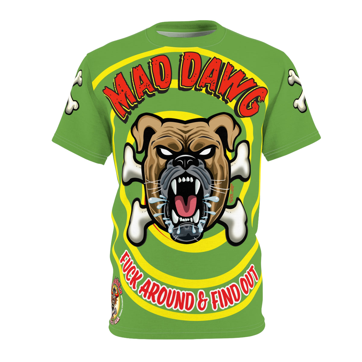 Mad Dawg HiViz Biker Super Tee - THE Perfect Touring T-Shirt