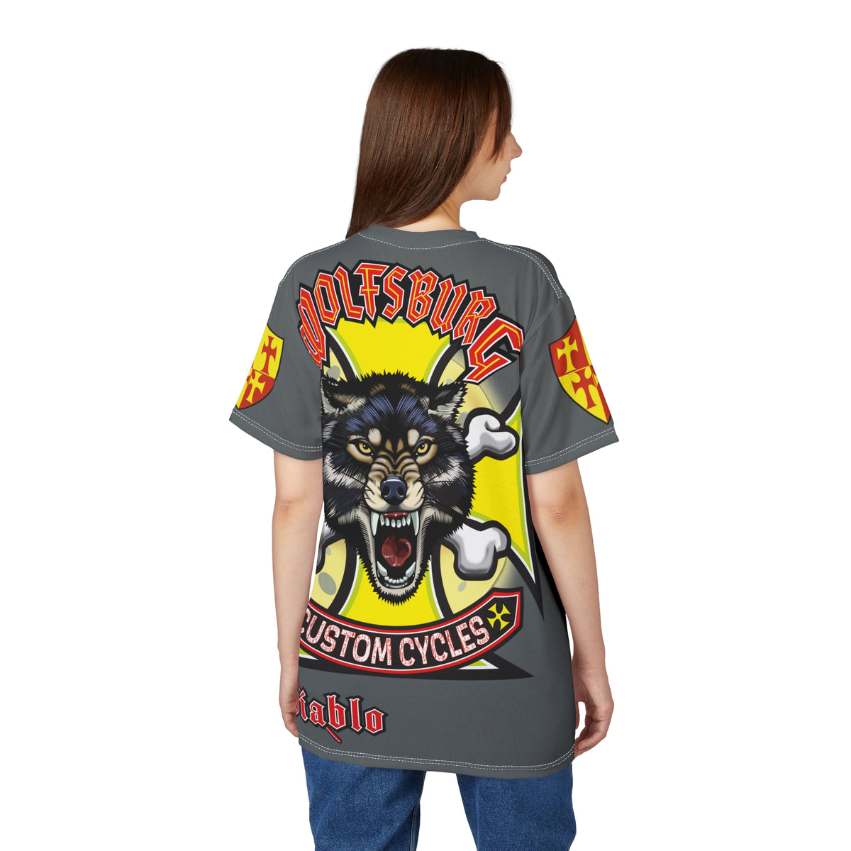 Wolfsburg Custom Cycles HiViz Super Tee - Ultimate in Riding Comfort