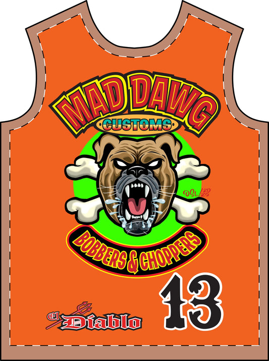 EZee Ryder Mad Dawg Men's T-Shirt (AOP)