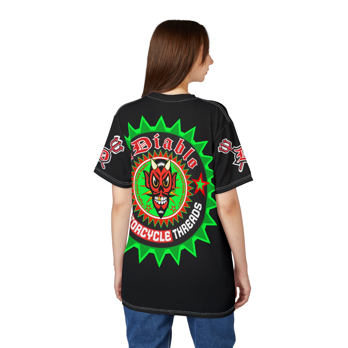 El Diablo HiViz Unisex Tee for maximum riding comfort