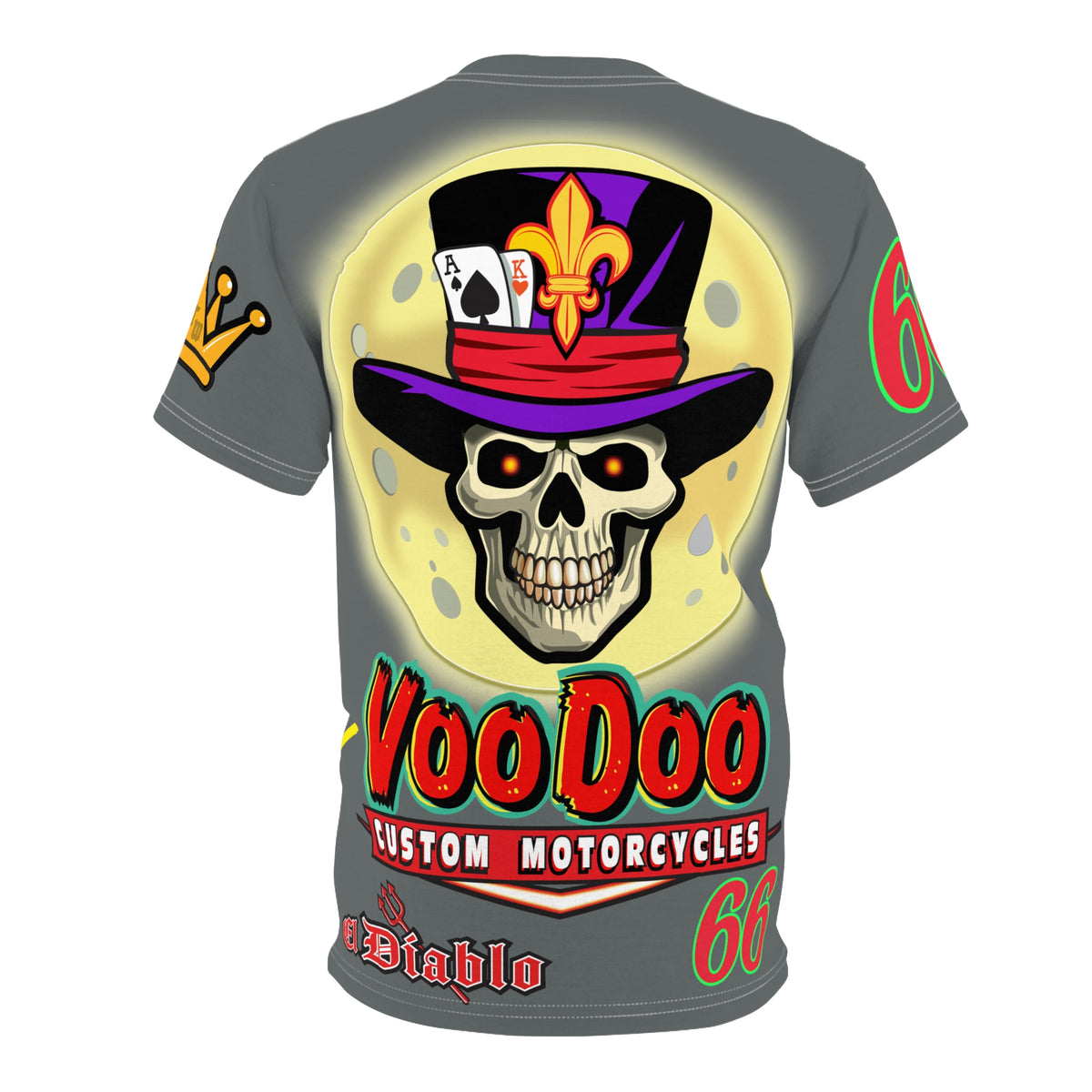 VooDoo Custom Motorcycles Crazy Hypno Wheel Design