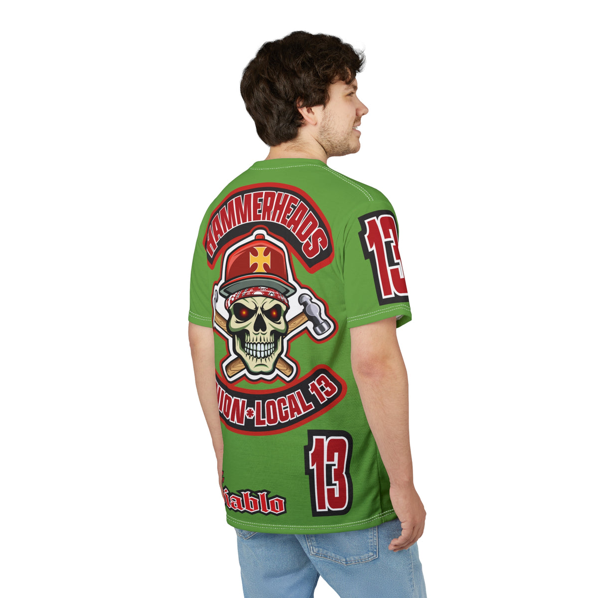 Hammerheads Union Local 13 FAFO Hardcore Biker Super Tee