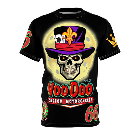 VooDoo Custom Motorcycles Spectacular Unisex Super Tee - Doctor Lune