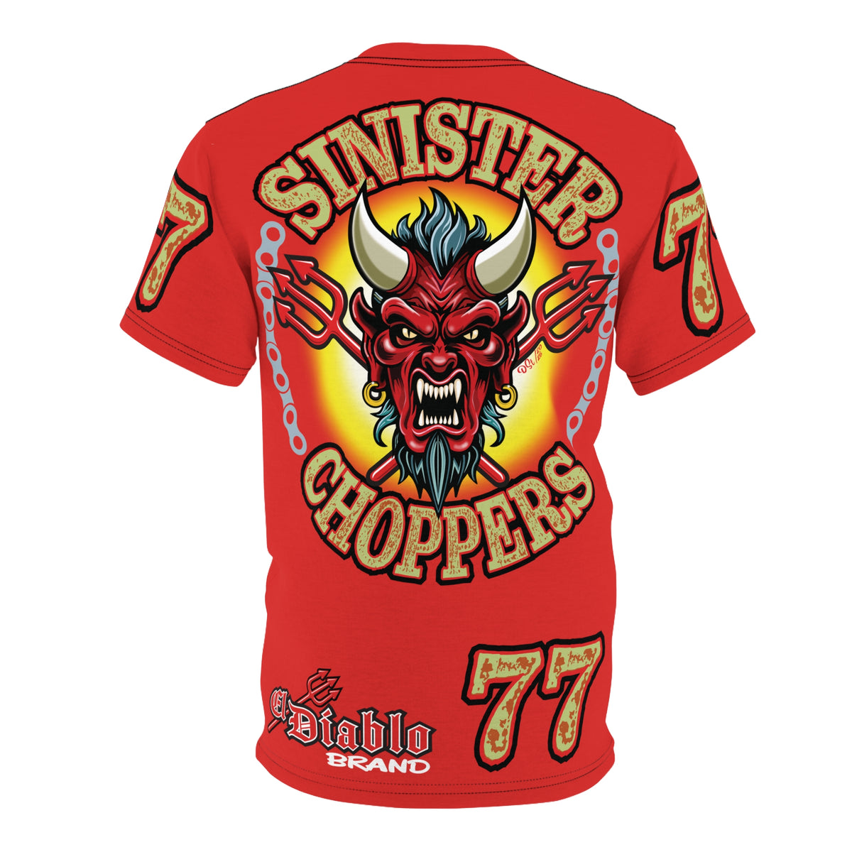 Sinister Choppers BIG D SPECIAL SUPER T— Ride Cool Look Cool in our Best Super Tee