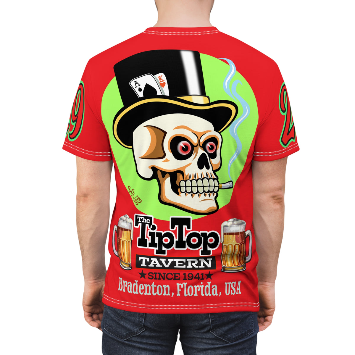 Tip Top Tavern Dive Bar Super Tee - America's Best Dive Bar, Bikes Beers Babes & Bros. - Biker Bar Tee