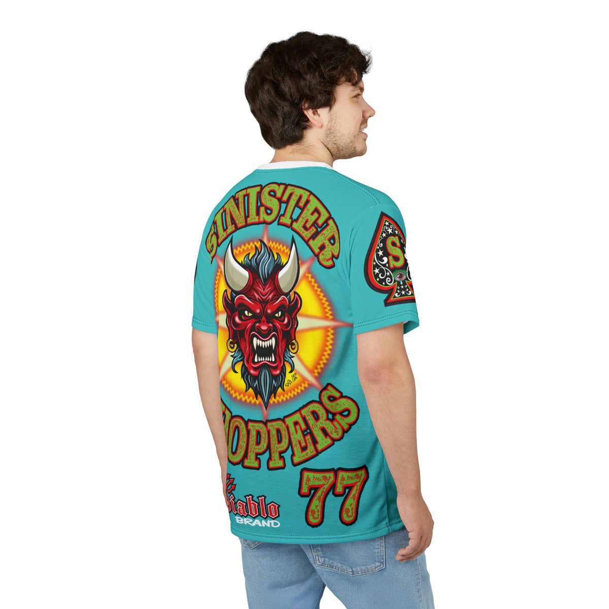 Sinister Choppers Devil Graphic Tee