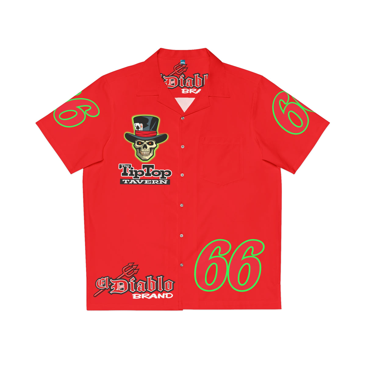 Big Bopper Men's Hawaiian Shirt - Loose, Comfortable Button Up Shirt for Easy Breezy Riding - Sizes to 5XL