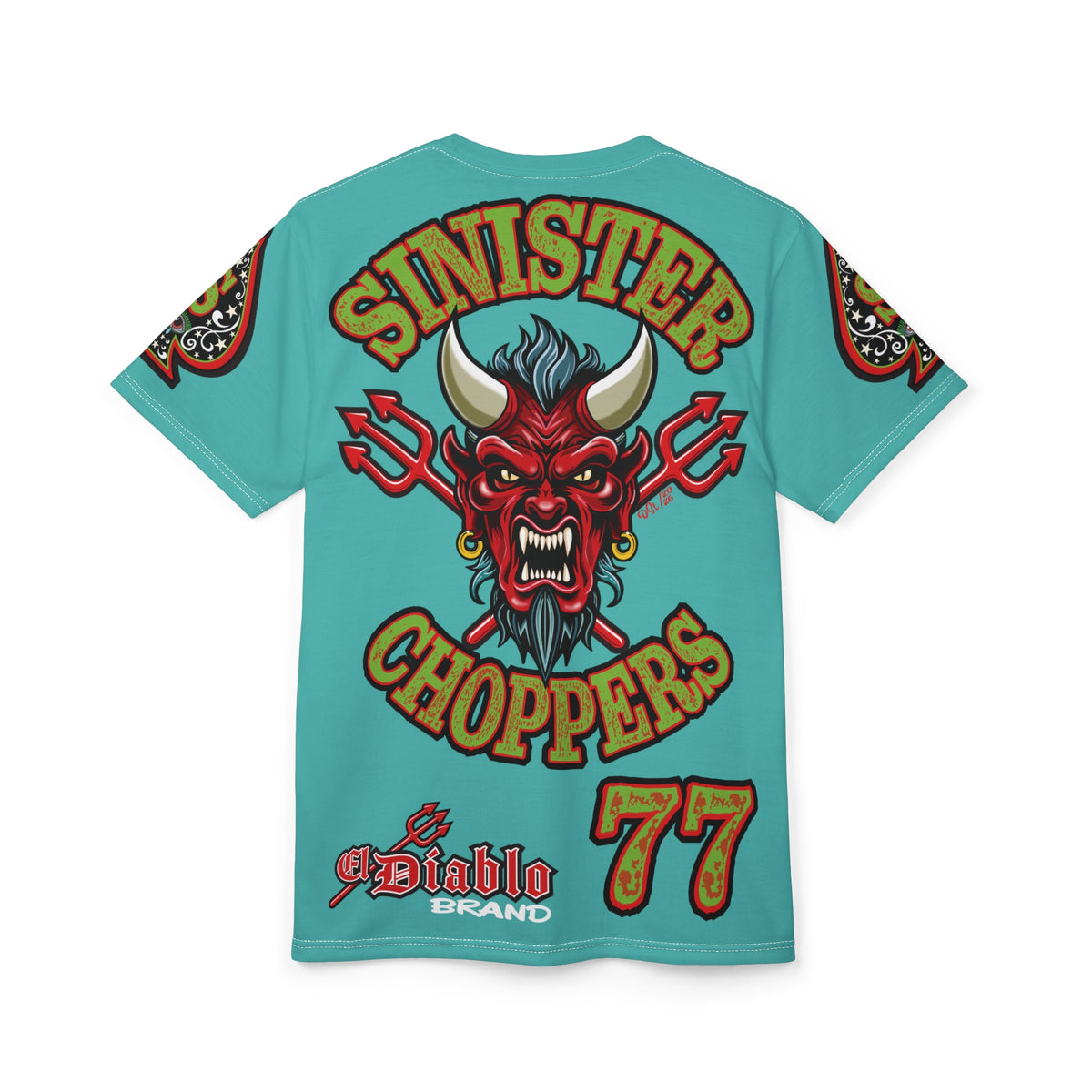 Sinister Choppers OUTRAGEOUS SPECIAL EDITION SUPER TEE— Ride Cool, Look Cool in our Best Super Tee