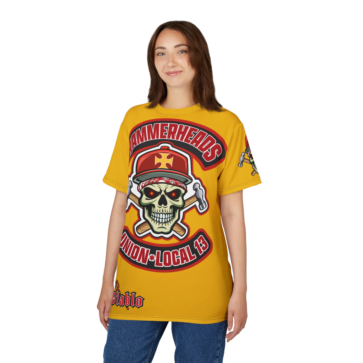 Hammerheads Union Local 13 Skull Graphic Tee
