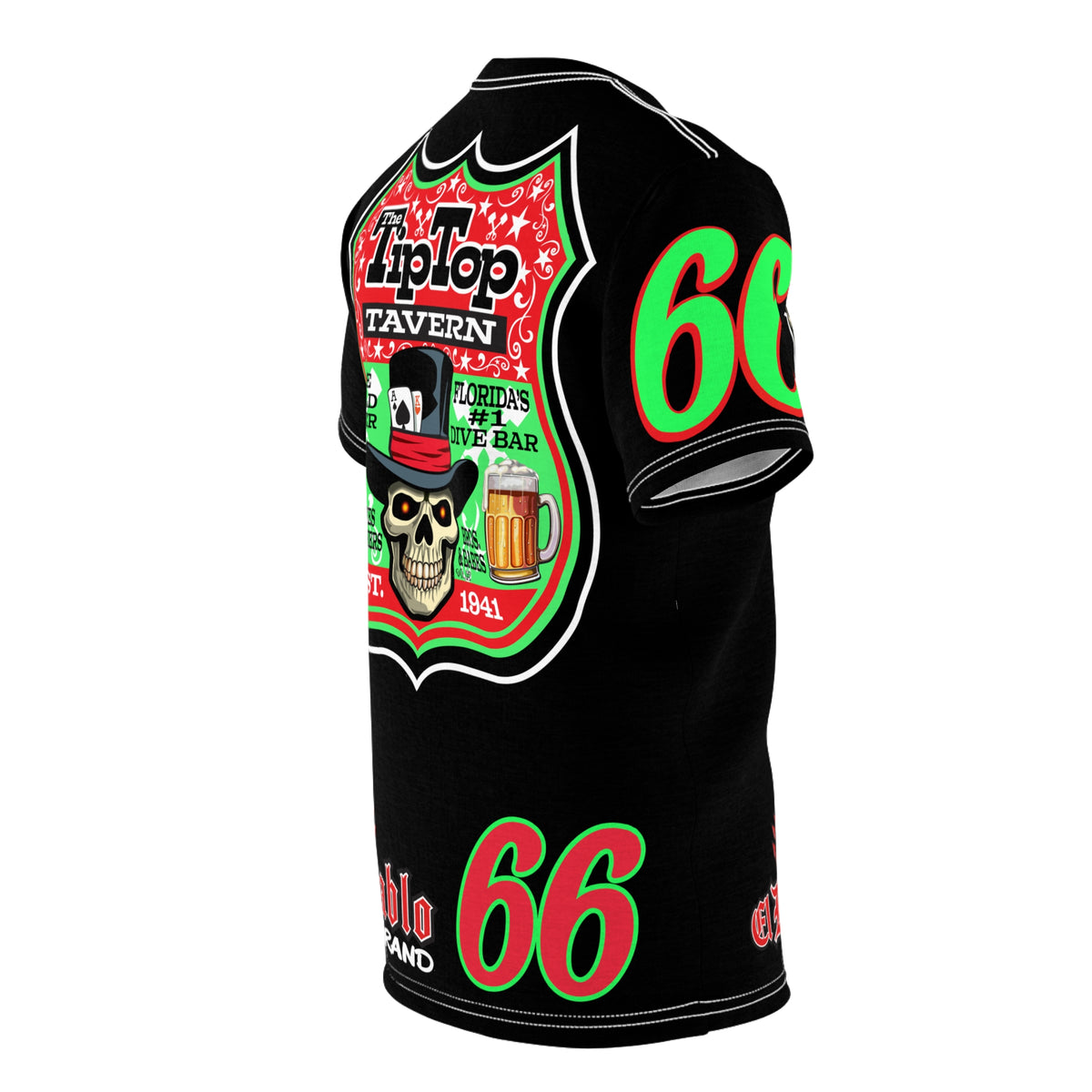 Tip Top Tavern Dive Bar Super Tee - America's Best Dive Bar - Bikes Beers Babes & Bros. -Remembering Jesse Biker Bar Tee
