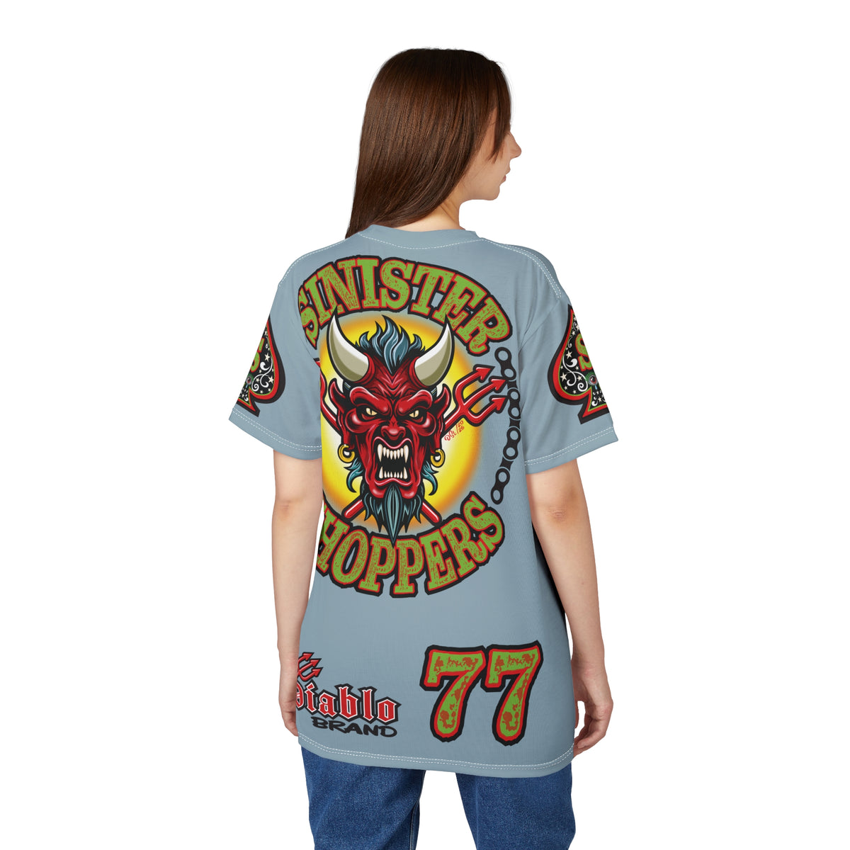 Sinister Choppers OUTRAGEOUS SPECIAL EDITION SUPER TEE— Ride Cool, Look Cool in our Best Super Tee