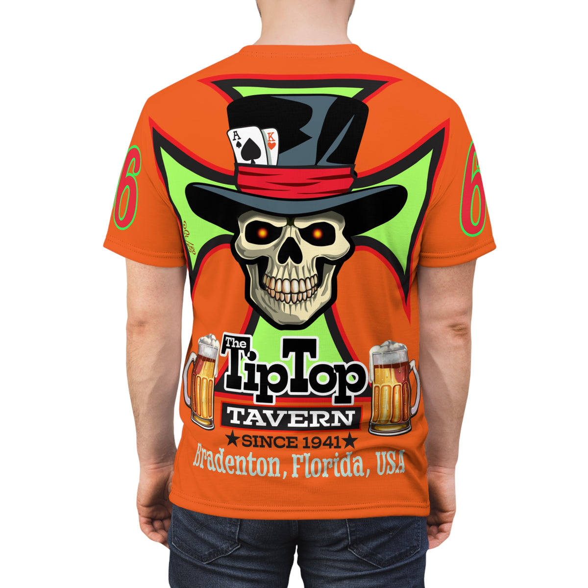 Tip Top Tavern Dive Bar Super Tee (*Limited Edition) - America's Best Dive Bar, Bikes Beers Babes & Bros. - Honouring Biker Bar Tee