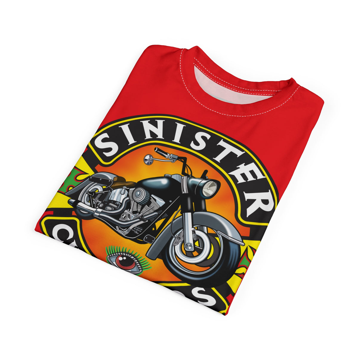 Sinister Choppers HiViz High Comfort Motorcycle Riders Super Tee