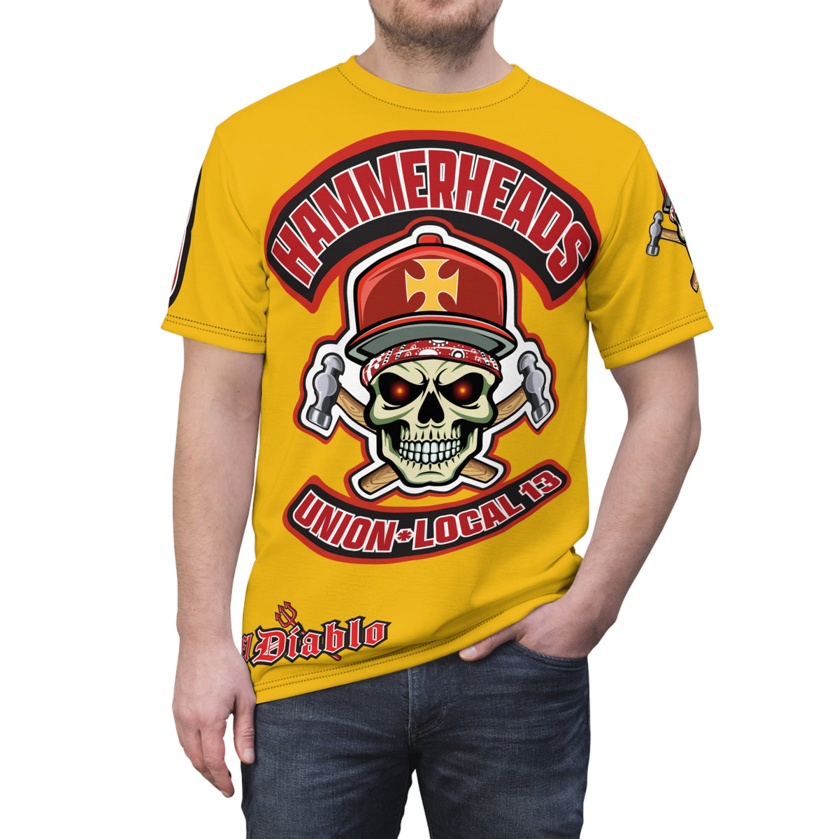 Hammerheads Union Local 13 Skull Graphic Tee