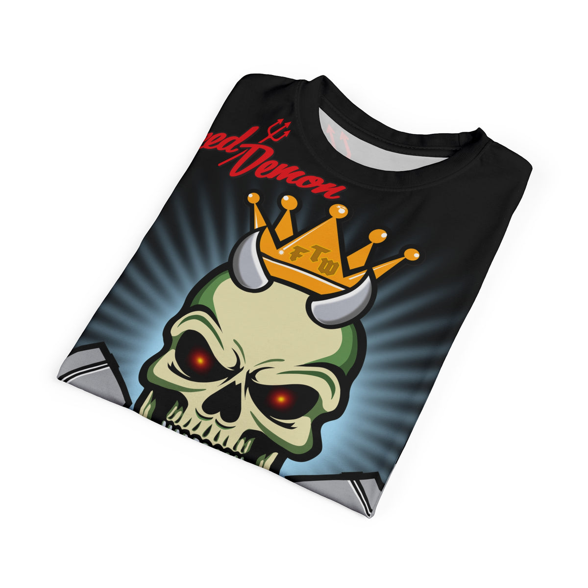 Speed Demon High Performance Unisex Super Tee - Edgy Racing Skull Design