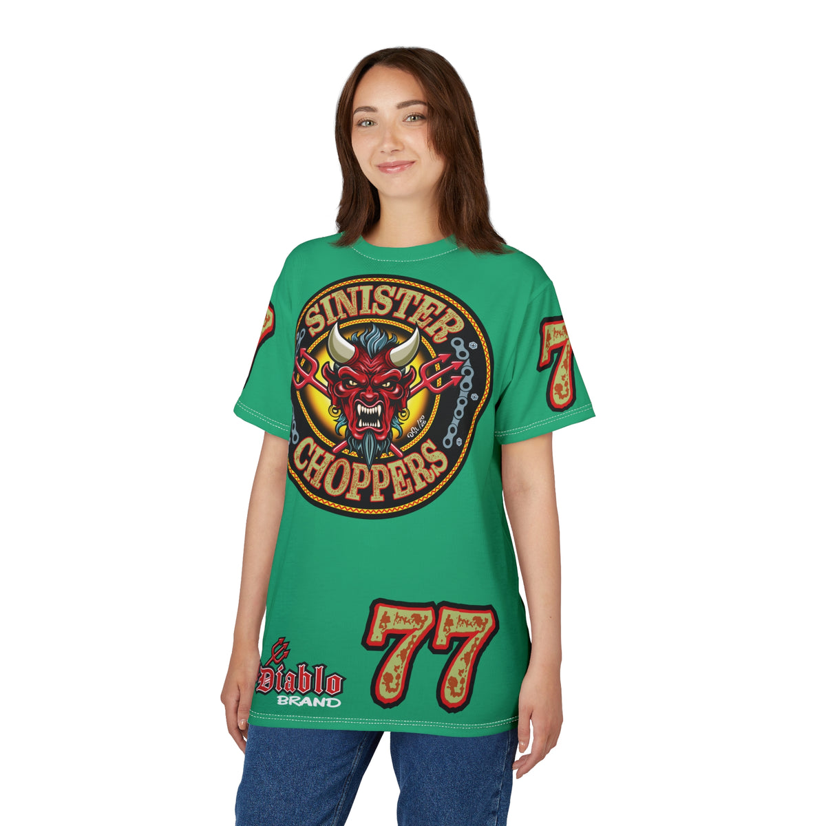 Sinister Choppers BIG D SPECIAL SUPER T— Ride Cool Look Cool in our Best Super Tee