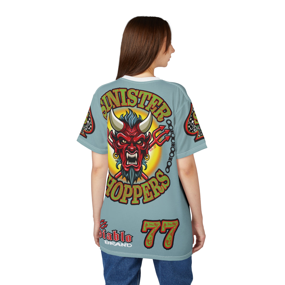 Sinister Choppers OUTRAGEOUS SPECIAL EDITION SUPER TEE— Ride Cool, Look Cool in our Best Super Tee