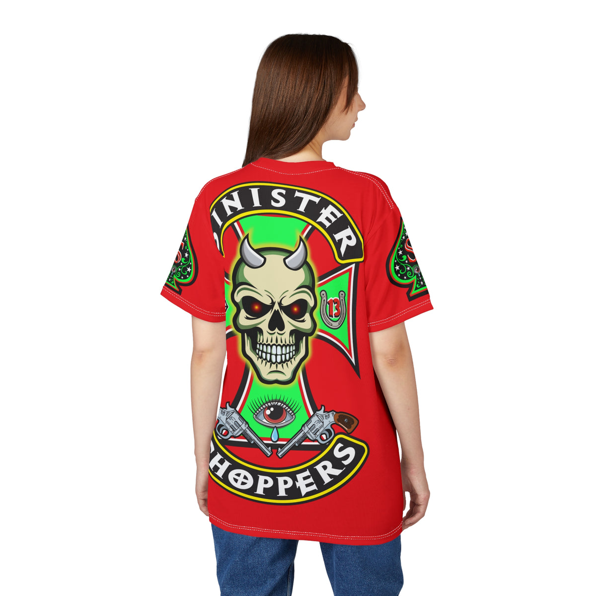 Sinister Choppers HiViz High Comfort Motorcycle Riders Super Tee