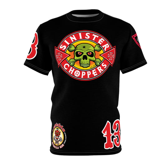 SRT Sinister Choppers  Super Tee - Clean, Beautiful, Design - Outrageous Biker Gear