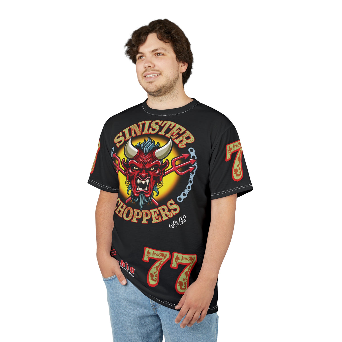 Sinister Choppers BIG D SPECIAL SUPER T— Ride Cool Look Cool in our Best Super Tee