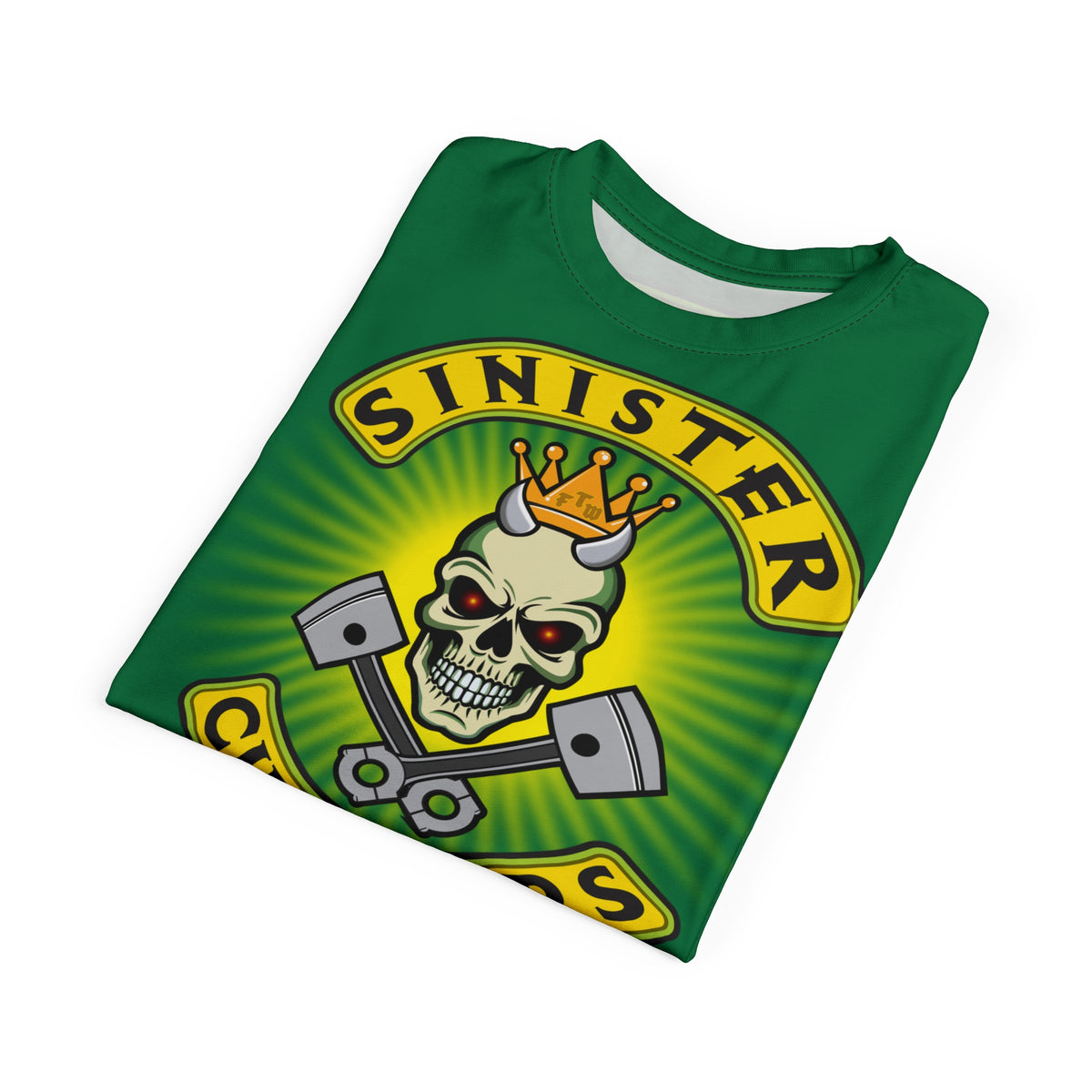 Sinister Choppers HiViz Super Tee - Custom Designed Motorcycle Riding Gear