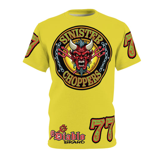 VERY Special HIVIZ Sinister Choppers BIG D SUPER T— Ride Cool, Look Cool in our Best Super Tee