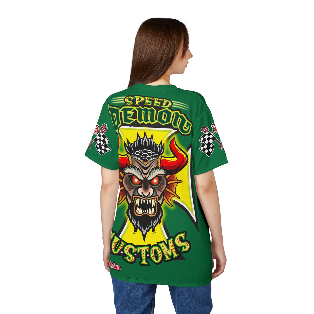 Speed Demon Motorcycle Riders HiViz Super Tee