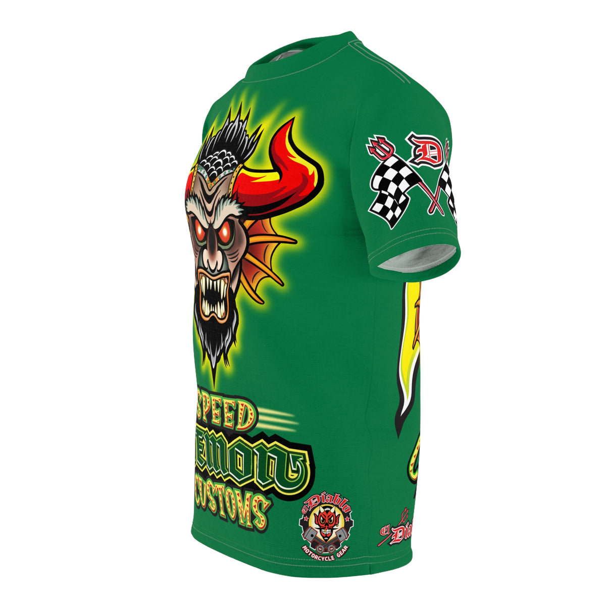 Speed Demon Motorcycle Riders HiViz Super Tee