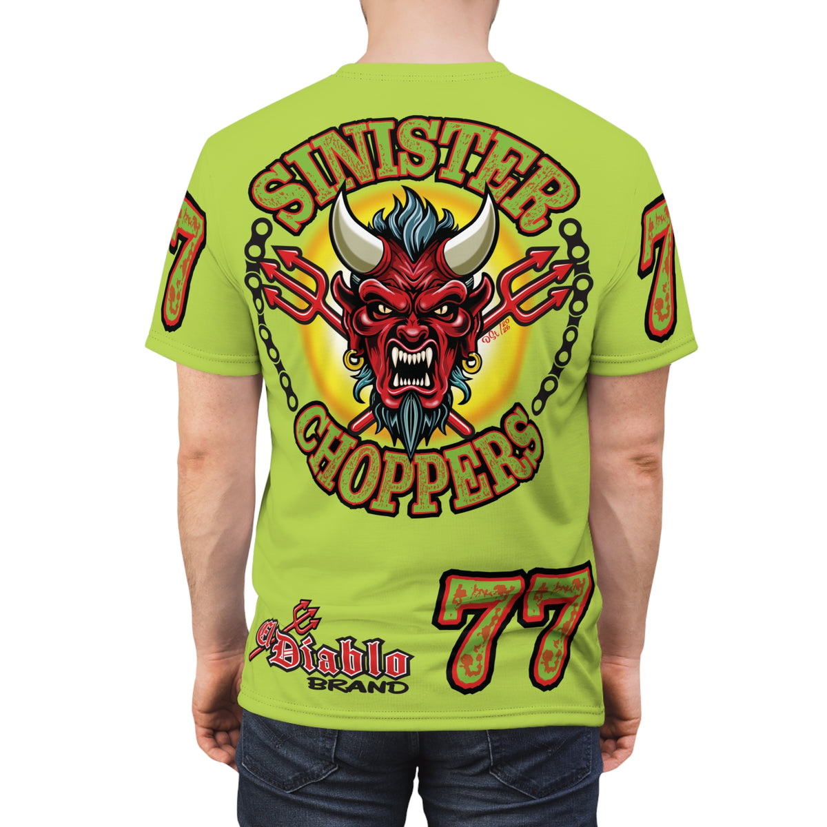 SPECIAL HIVIZ Sinister Choppers BIG D SUPER T— Ride Cool Look Cool in our Best Super Tee