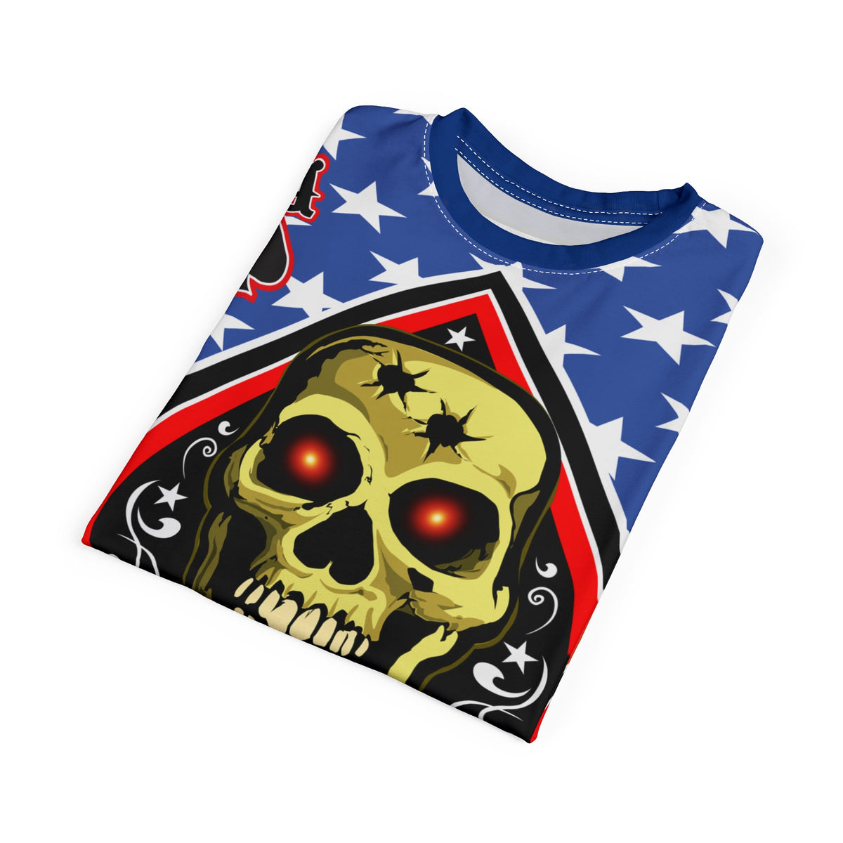 American Custom Engines ACE - Special Lumina Green  Ace of Spades Death Card High Visibility Graphics