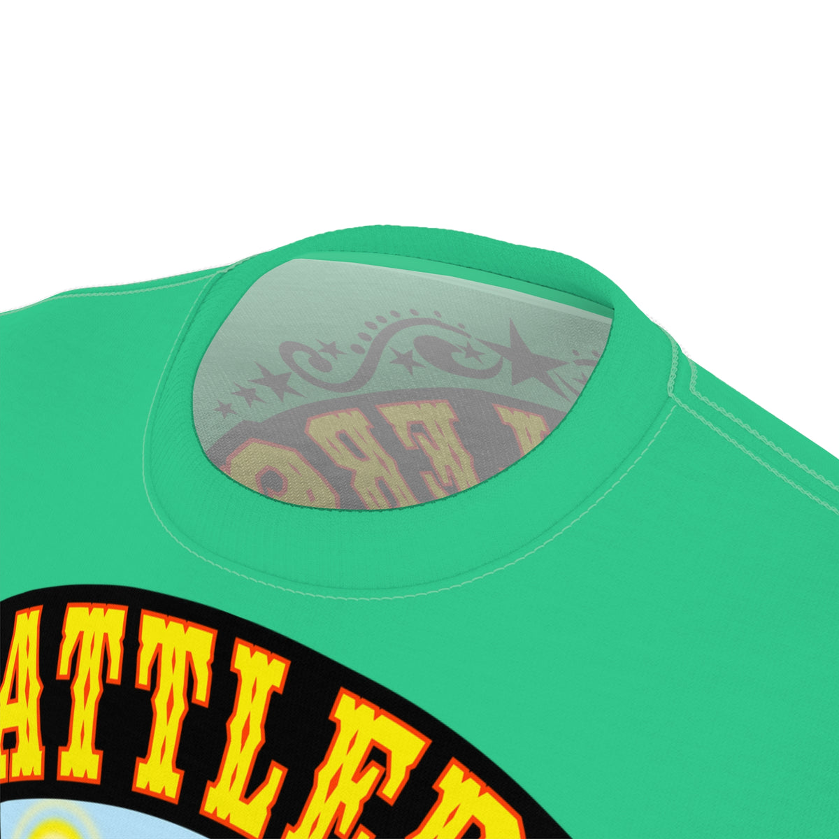 Rattlers Saloon Snake Logo Tee — Vintage Biker 66 Graphic Shirt