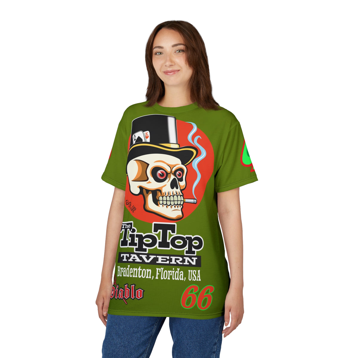 Tip Top Tavern Dive Bar Super Tee - America's Best Dive Bar, Bikes Beers Babes & Bros. - Biker Bar Tee