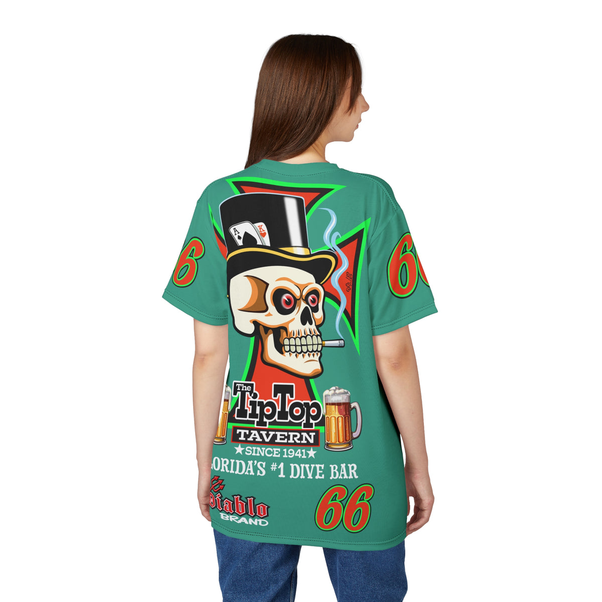 SRT Tip Top Tavern Dive Bar Super Riding Tee - America's Best Dive Bar, Bikes Beers Babes & Bros. - Biker Bar Tee