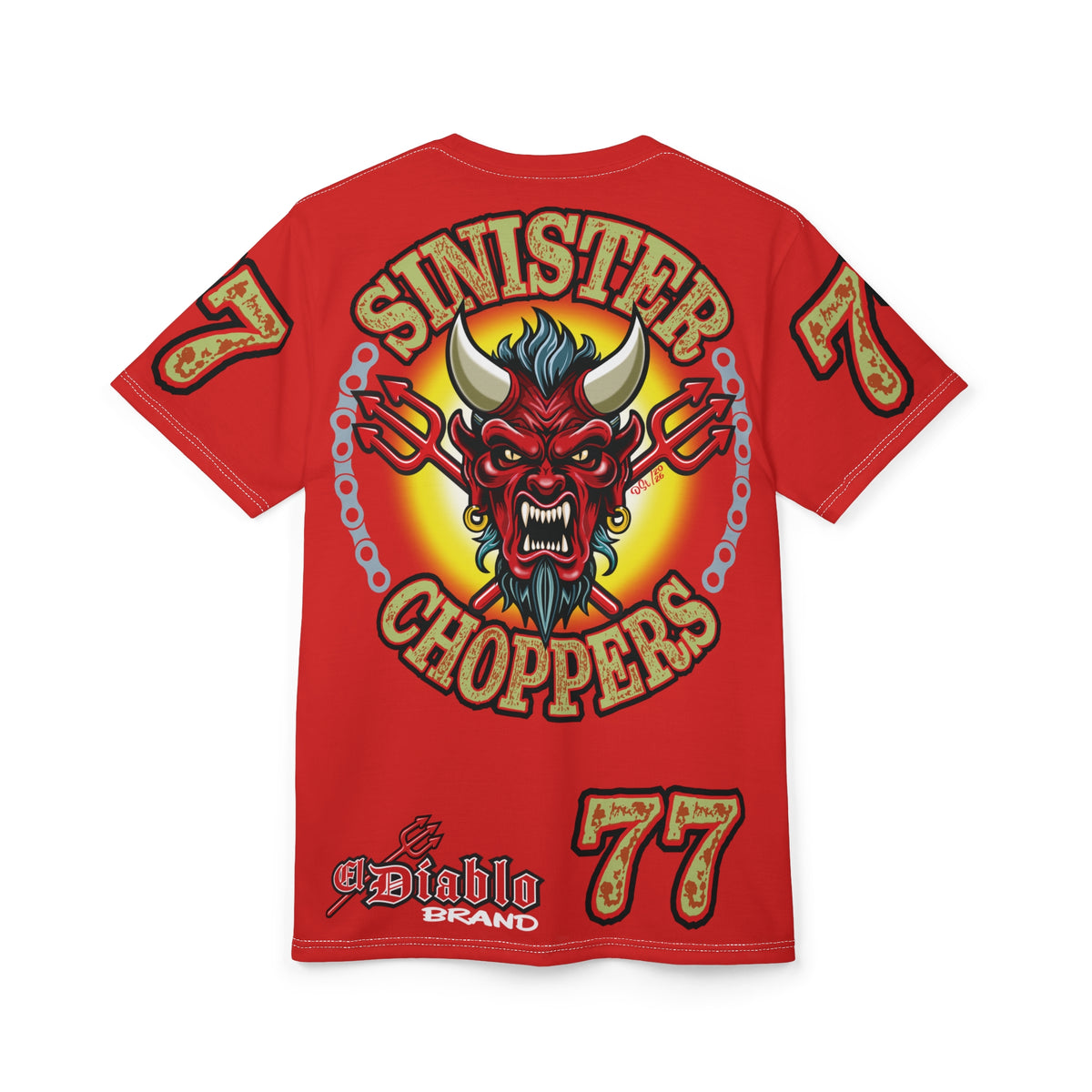Sinister Choppers BIG D SPECIAL SUPER T— Ride Cool Look Cool in our Best Super Tee