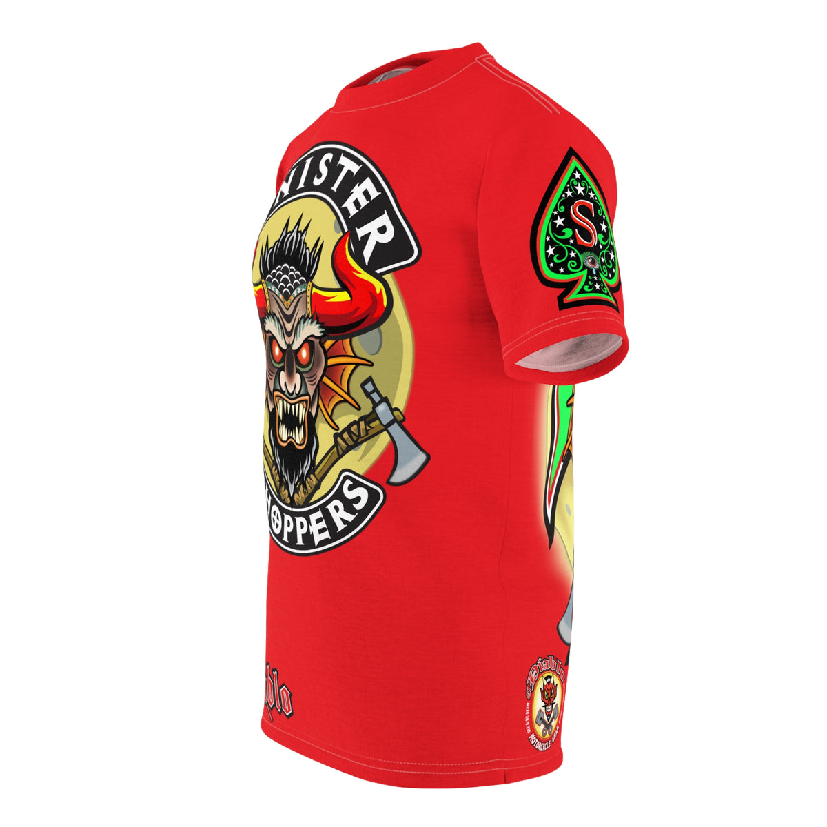 Sinister Choppers HiViz Super Tee - The Very Best Motorcycle Riding Super Tee !!!!!