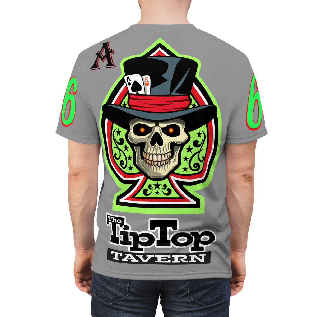 Tip Top Tavern Ace of Spades Super Tee - America's Best Dive Bar - Bikes Beers Babes & Bros.