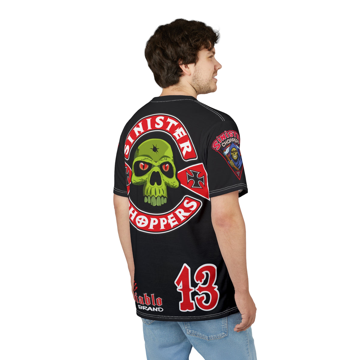 SRT Sinister Choppers  Super Tee - Clean, Beautiful, Design - Outrageous Biker Gear