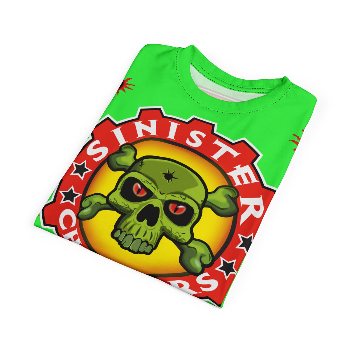 Very Special Sinister Choppers HiViz Bad Attitude Super Tee